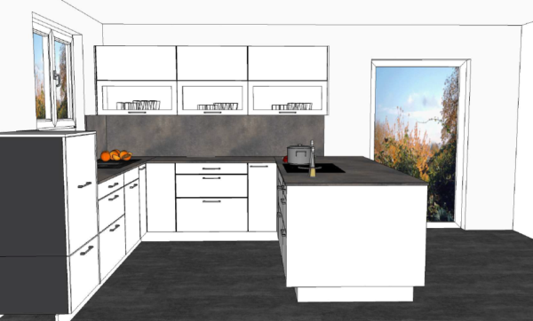 Küchenplanung – Familie Bischof